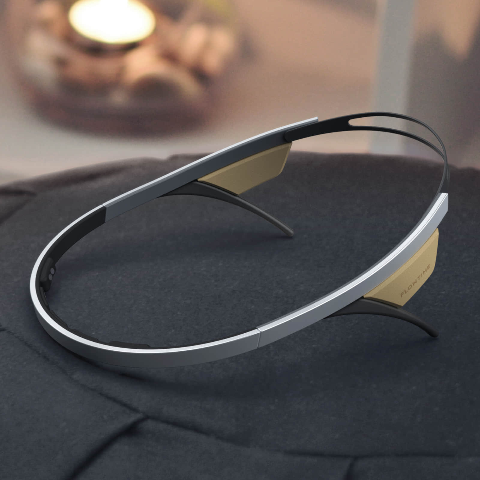 Bandeau De Méditation Flowtime – Entertech, Suivi Cérébral, Neurofeedback, FT01